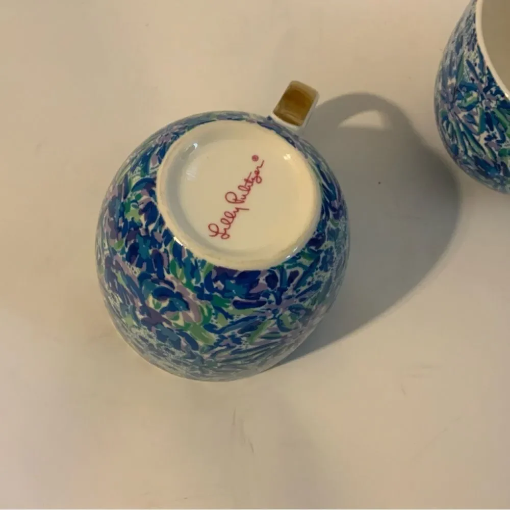 Lilly Pulitzer Set of 2 12 oz Mugs
